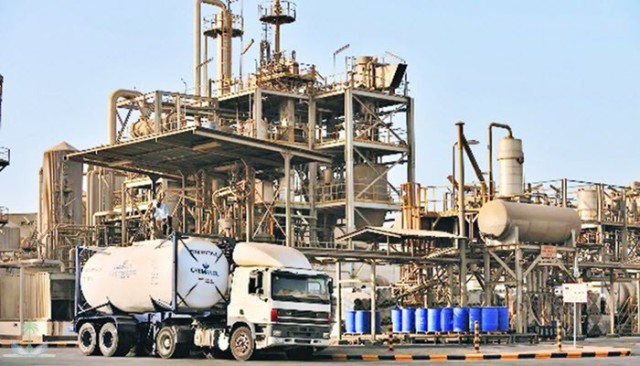 A jump in "Chemanol" losses in the first quarter due to lower sales