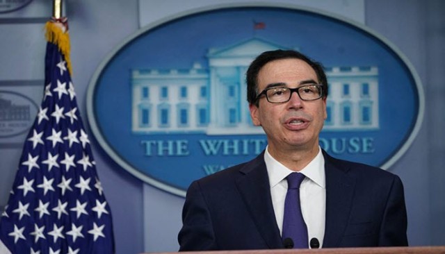 US Treasury Secretary: We will slowly and cautiously reopen the economy