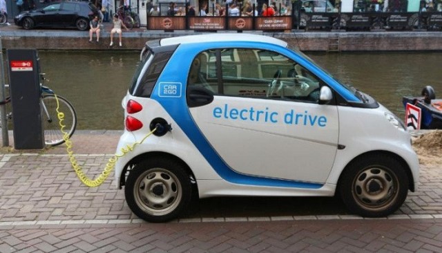 Sales of electric cars in Europe outpace their diesel counterparts