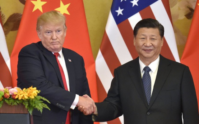 A meeting between Trump and the Chinese president