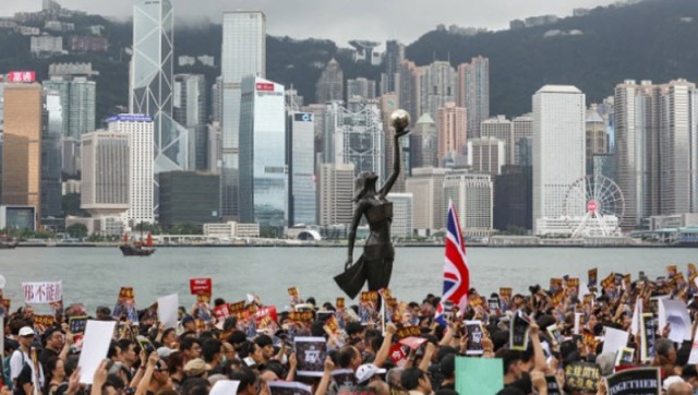 recession sweeping Hong Kong