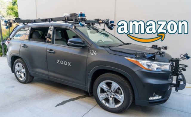 Amazon is testing self-driving cars