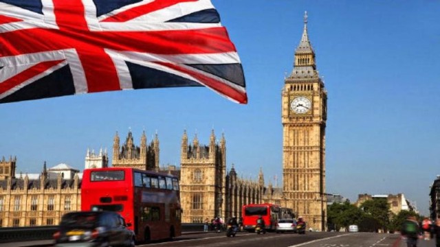 The British economy contracted 20.4% in April