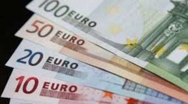 The euro fell to its lowest level in two months