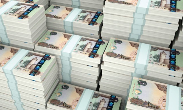 AED 165 billion of foreign labor remittances in the UAE in 2019