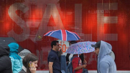 Inflation in Britain is falling