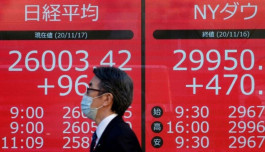 Japan's Nikkei closed higher, supported by chip-related stocks