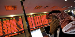 الأسهم الخليجية تخسر أكثر من 7%  في بداية التداولات