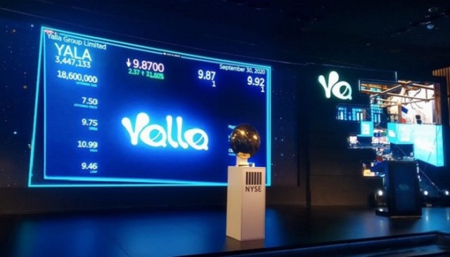Emirati "Yalla" is listed on the New York Stock Exchange