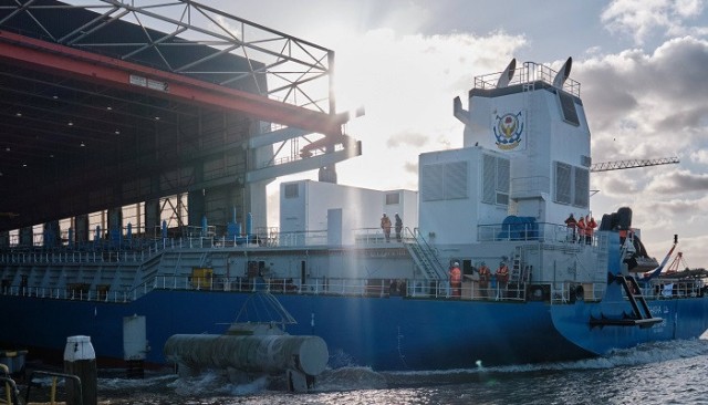 A contract worth 596 million dirhams for "marine bulldozers" in Abu Dhabi