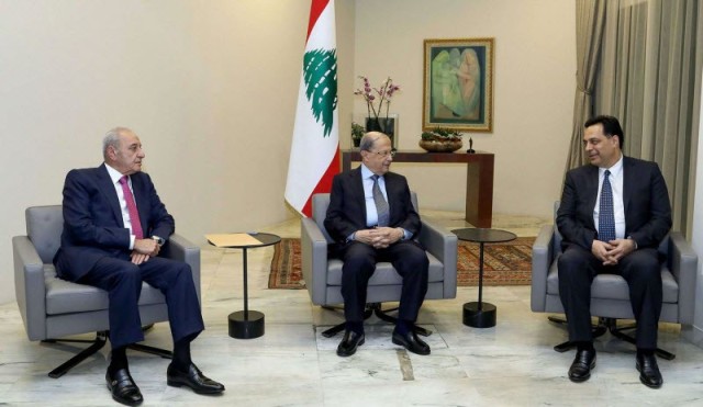 تشكيل حكومة لبنان الجديدة برئاسة حسان دياب