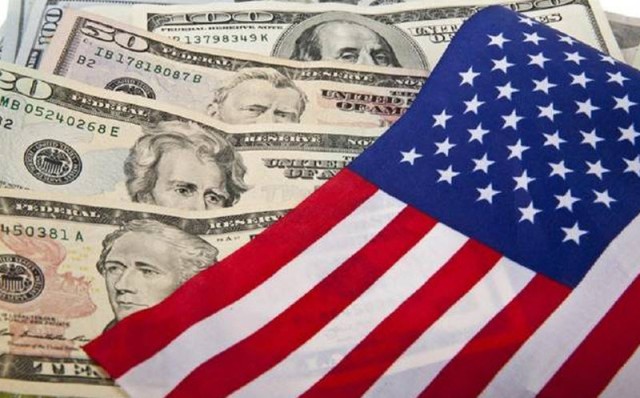 864 billion dollars, the US budget deficit in June