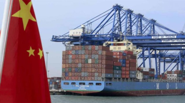 China's exports grow 22% in November