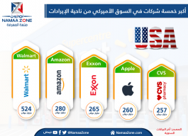 Infographic: The Five Biggest Companies in the US Market by Revenue