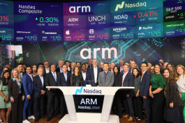 سهم شركة الرقائق Arm يتلقى دفعة إيجابية  في أولى جلسات تداوله في وول ستريت