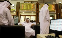 Arab stock market indices showed mixed performance at the start of Monday's trading session.