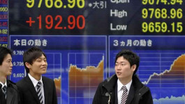 The Nikkei records its first annual decline in 3 years