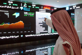 The Saudi market index is above 9 thousand points for the first time in years