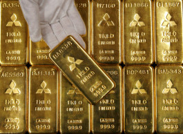 Risk appetite pushes gold down