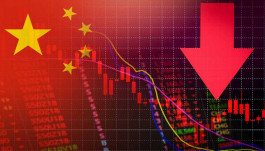 A sharp deterioration in economic activity in China during the month of March
