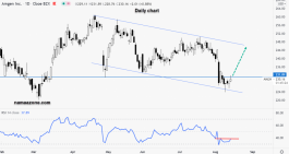 سهم أمجين إنك - 13 أغسطس