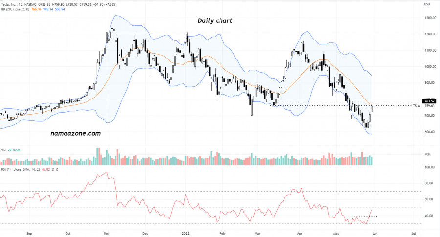 Tesla Stock (TSLA) - May 30