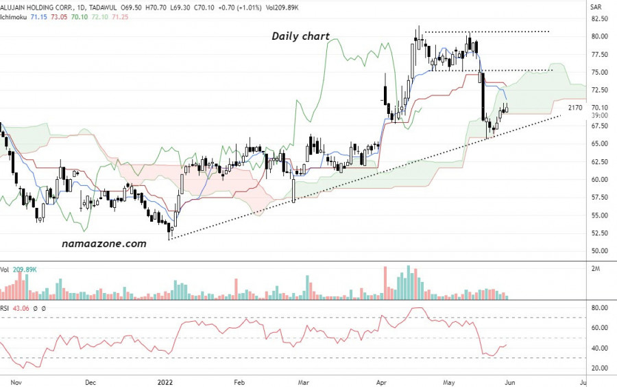 Share Alujain (2170) - May 31