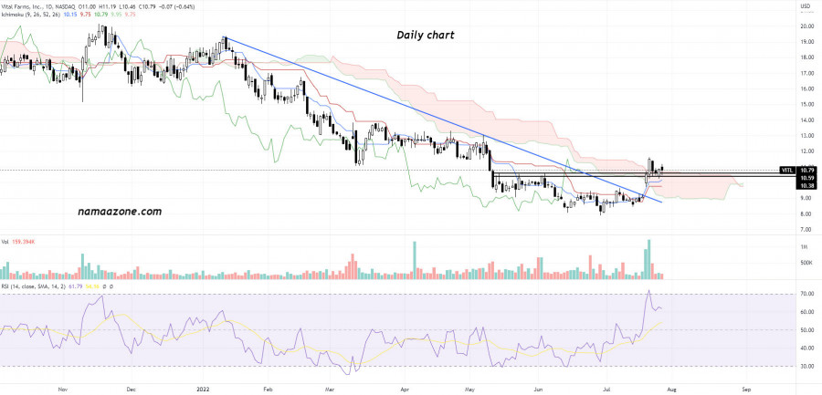 سهم  Vital Farms, Inc (VITL) - يوم 28 يوليو