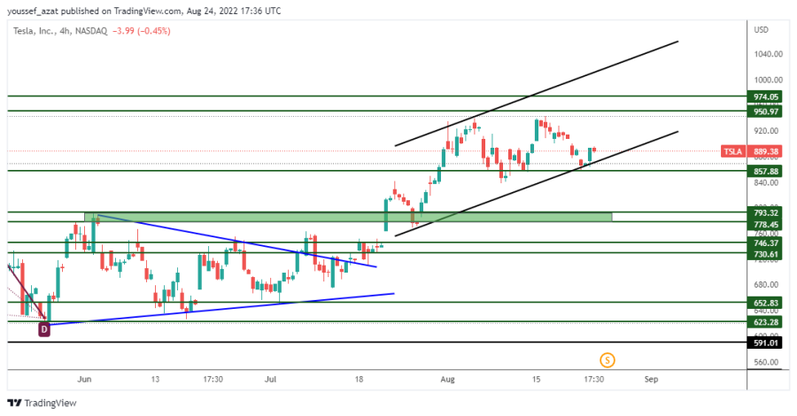 TSLA - August 24, 2022